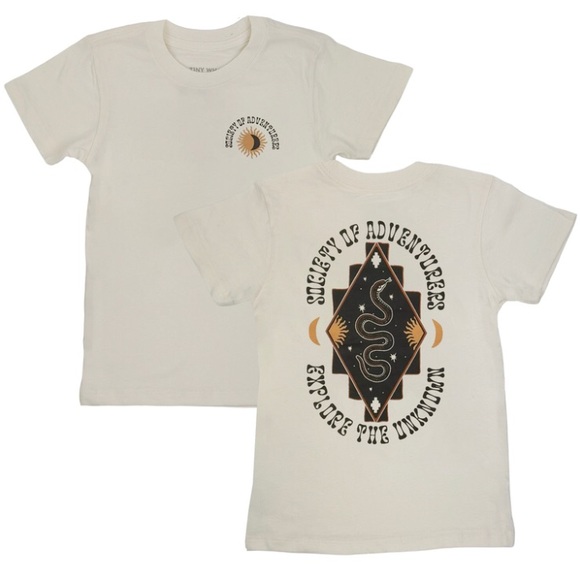 Cotton On Other - Kids Adventure Graphic Tee - Cream